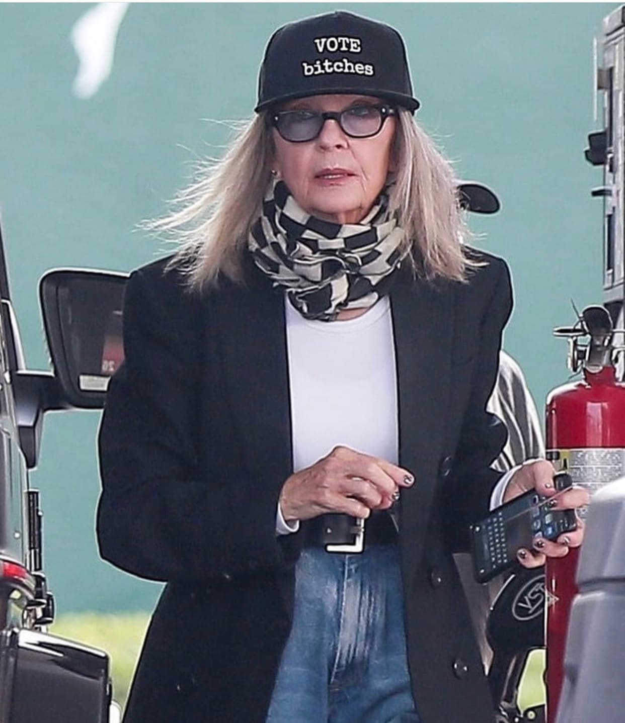 VOTE Bitches Trucker Hat - Image 4